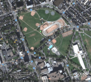 Birds Eye view of North Common