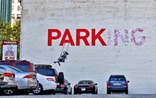 Banksy says: every day is Park(ing) Day. Photo via BeautifulTrouble.org. 